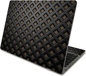 MightySkins Skin Compatible with Samsung Chromebook 4 (2021) 11.6" - Black Wall | Protective, Durable, and Unique Vinyl Decal wrap Cover | Easy to Apply, Remove, and Change Styles | Made in The USA