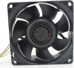 H80E12BS1A7-07 8038 12V 8CM 80*80*38mm 1.76A 7800RPM powerful axial case cooling fan