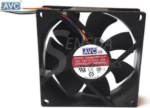 For AVC 8025 DS08025R12UP 80mm 8cm DC 12V 0.7A 4Wire Computer case CPU Cooler Cooling Fan