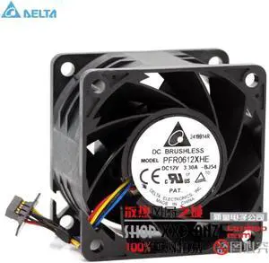 new Delta 6038 PFR0612XHE DC 12V 3.30A ultra violent strong air flow high speed axial fan