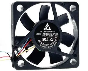 1pcs ASB0305HP-00 7HQ 3007 DC 5V 0.50A Cooling Fan,30X30X7mm For Delta Electronics 4Pin Speed Regulation Miniature Small Cooler