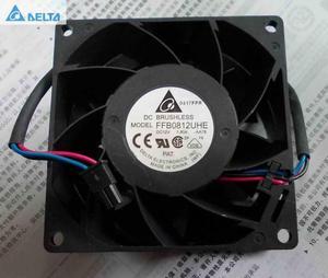 for delta ffb0812uhe 12v 1.80a 8038 8cm server cooling fan