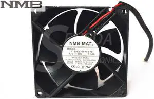 Original For NMB 3110KL-04W-B70 8025 80mm DC 12V 0.38A server inverter axial case cooling fans blowers