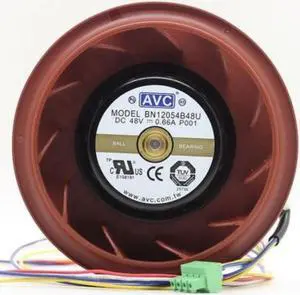 Original For AVC BN12054B48U P001 48V 0.66A DC Centrifugal blower cooling Fan