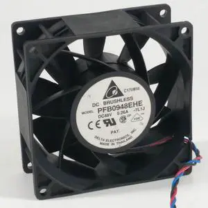 for delta PFB0948EHE DC 48V 0.8A 28.8W Inverter Fan 7000RPM 9038 9cm 90*90*38mm Blower Cooling Fan