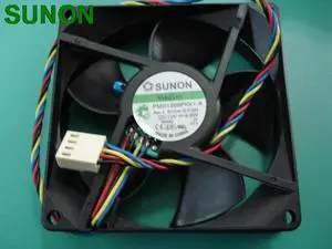 PBBDFE For PMD1208PKV1-A 8CM 8*8*2CM 8020 80*80*20 12V 4.8W 4PIN PWM Tempreture control server cooling fan