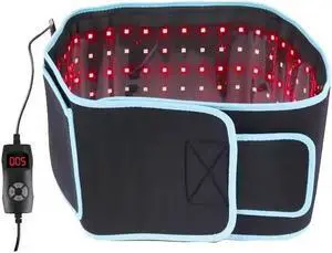 COZING Led phototherapy belt wearable light therapy wrapred light healing belt for Muscle Back Shoulder Pain Relief Belt
