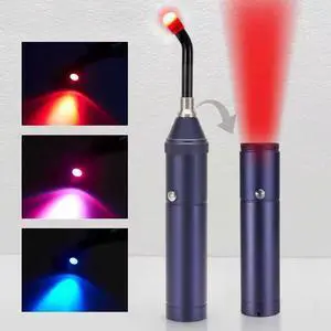 COZING Red Light Therapy Device, Cold Sore Canker Sore Treatment Device, Infrared Light Therapy for Lips Mouth Nose Ear Knee Feet Hands Joint Muscle Nerve Pain Relief with Removable Tip COZING Red Light Therapy Device, Cold Sore Canker Sore Treatment Device, Infrared Light Therapy for Lips Mouth Nose Ear Knee Feet Hands Joint Muscle Nerve Pain Relief with Removable Tip