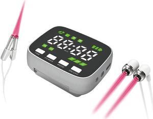 COZING  wristband LLLT Watch 4 Colors lights Intracranial therapy with nasal and ear laser probe, LCD screen