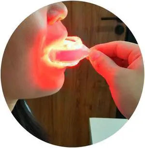 COZING light therapy for teeth red light cold laser therapy massager usb port