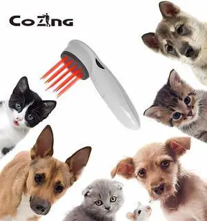 COZING Infrared & Red Light Therapy for Body Joints & Muscles Pain Relief, Portable Red Light Therapy Device, Near Infrared Light Therapy for Body & Face Reduce Inflammation - 650nm&808nm