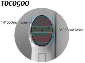 Cozing Cold Laser Therapy Device with Tripod for Humans & Dogs,3x808nm+14x650nm lllt Low Level Laser Therapy Wand, LED Portable Red Infrared Light Therapy Machine for Joint and Muscles