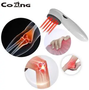 Cozing Handheld Home Cold Laser Therapy Device for Dogs and Pets, Vet Infrared Red Light Treament Machine with 3x808nm+14x650nm, LLLT Physiotherapy Equipment Portable, Animals Teddy Chihuahua Puppy Ca