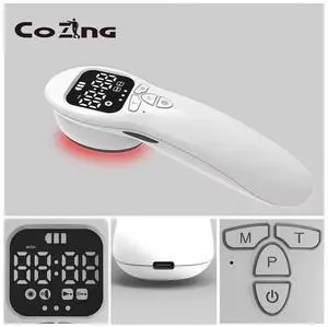 Cozing Cold Laser Therapy Device for Dogs, Infrared Red Light Laser Therapy for Dog Joint, 650nm*14+808nm*3, Muscle Relax and Pain Relief, Pet Laser Therapy at Home for Dogs, Cat and Horse