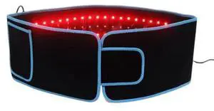 COZING Red Light Therapy Belt, Cordless Infrared Red Light Therapy Belt with Vibration and Timer for Back, Waist, and Shoulder Pain Relief- Infrared Therapy, Infrared Light Therapy Device