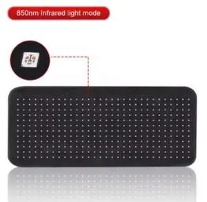 COZING Red Light Therapy for Body, 31.5" * 11.8" Large Infrared Light Therapy Pad for Knee Neck Shoulder Back Muscle Pain Relief, Portable Dual Chip LED 660nm & 850nm with Timer Controller