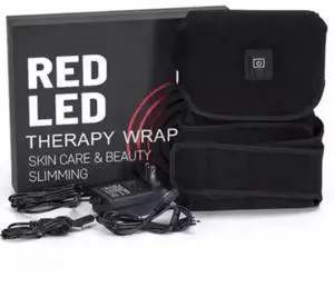 COZING Red Light Therapy Knee Brace - Portable Infrared Device for Pain Relief, Stiffness, and Recovery - Ideal Knee Massager for Athletes and Active Lifestyles