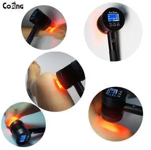 COZING Pet Red Light Therapy Device for Dogs & Cats, Deep Penetrating Dual-Wavelength LED, Red Chips and Infrared Chips for Pain Relief, Healing, Arthritis  Handheld Vet-Grade Home Use