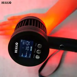 COZING Laser Therapy Device for Humans & Dogs, 808nm + 650nm Red Light Therapy for Body Pain Relief, Handheld Near Infrared Light Wand with Stand for Joint, Back, Knee, Muscle Use