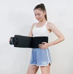 COZING Red Light Therapy Belt, Red Light Therapy for Body with Compression Strap, 660 & 850nm Infrared Light Therapy for Shoulder Waist Back Pain Relief, Decrease Inflammation,49.6*6.9 inch