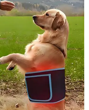 COZING Red Light Therapy Belt Infrared Light Therapy for Body, 660nm 850nm Near Infrared Light Therapy Device for Waist Muscle Soreness Decrease Inflammation Skin Care,Best Gift