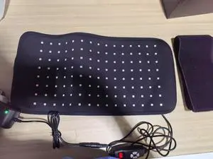 COZING Cordless Red Light Therapy for Waist Back Pain Relief Near Infrared Light Therapy Device for Body Led Portable ,Cleared Wearable Pad Wrap