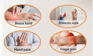 COZING Red Light Therapy Glove for Hand Wrist Pain Red 660nm Infrared 850nm Light Therapy