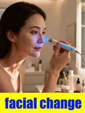 Facial Beauty Device Eye Massager Blue Light Black Eye Circles Facial Care Tool Lightening Texture Maintaining Eye Bags Facial Beauty Device Eye Massager Blue Light Black Eye Circles Facial Care Tool Lightening Texture Maintaining Eye Bags
