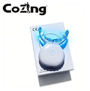 Teeth Whitening Kit 16 Blue LED Light, Sensitive & Enamel Safe, Rechargeable Wireless, At-Home Results with Carrying Case Teeth Whitening Kit 16 Blue LED Light, Sensitive & Enamel Safe, Rechargeable Wireless, At-Home Results with Carrying Case