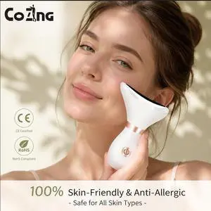 EMS Face Beauty Instrument Neck Massager Micro-Current Vibration Color light Senility Face Massager EMS Face Beauty Instrument Neck Massager Micro-Current Vibration Color light Senility Face Massager