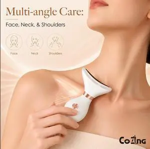 EMS Face Massager Roller Microcurrent Vibration Facial V Shaped Massager Ice Compress Led Phototherapy Vibration EMS Face Massager Roller Microcurrent Vibration Facial V Shaped Massager Ice Compress Led Phototherapy Vibration