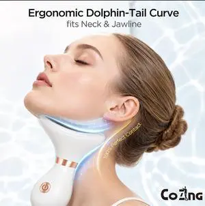 COZING 3 Color LED EMS Facial Massager with Heat & Vibration COZING 3 Color LED EMS Facial Massager with Heat & Vibration