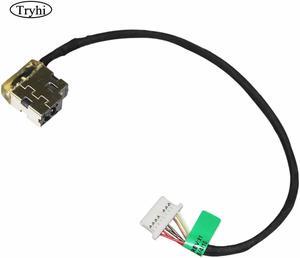 Laptop DC Power Jack Cable For HP 17-x007ds 17-x007cy 17-x008cy 17-x008ds 17-x009cy 17-x009ds 17-x010cy 17-x010ds 17-x010nr 17-x011cy 17-x011ds 17-x012cy plug in Socket Connector with Harness NEW
