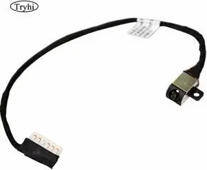 Laptop AC DC Power Jack Plug in Charging Port Socket Connector with Cable Harness for DELL Inspiron 15 5566 15-5570 i5570 15-5575 i5575 3579 DC301011A00