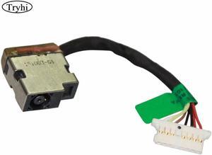 Laptop DC Power Jack Cable For HP 15-da1005dx 15-da1047nr 15-db0091nr 15-db0091wm 15-db0092wm 15-db0093nr 15-db0093wm 15-db0094wm plug in charging port Socket Connector with Harness NEW