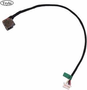 New Laptop AC DC Power Jack Plug in Socket Connector Cable Harness for HP Pavilion 17-AR Series 17-AR000 17-ar007ca 17-ar050wm 759750-S23