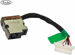 Laptop DC Power Jack Cable For HP 15-db0004dx 15-db0005cy 15-db0005ds 15-db0005dx 15-db0006cy 15-db0006ds 15-db0007cy 15-db0007ds 15-db0008cy plug in charging port Socket Connector with Harness NEW