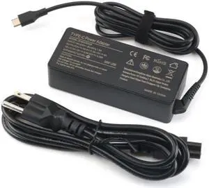 Laptop Charger Power Adapter for Dell Latitude 12 5285 T17G001 12 5289 P29S001 12 5290 T17G002 13 7389 P29S001 13 7390 P29S002 14 7400 P110G001 2-in-1 USB Type C AC Adapter Power Supply Cord NEW