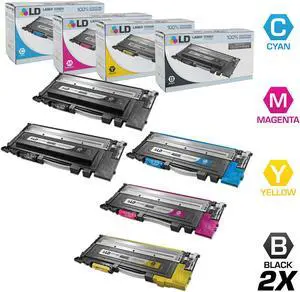 LD For Samsung 5pk Toner CLT-K406S CLT-C406S CLT-M406S CLT-Y406S CLP-365
