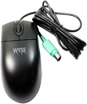 Dell Wyse MO42KOP PS/2 Black Scroll Optical Mouse 770510-21L