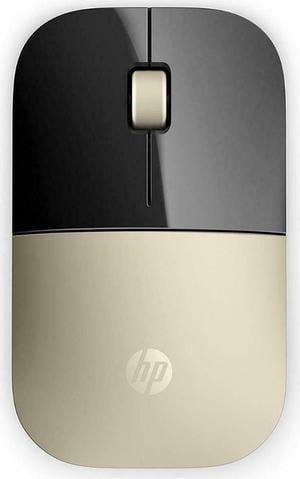 HP Z3700 Gold 2.4 GHz USB Wireless Mouse, X7Q43AA#ABL