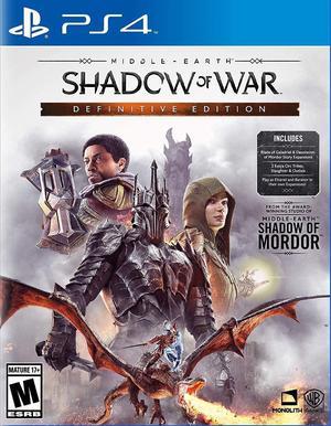 MiddleEarth Shadow of War Definitive Edition  PlayStation 4