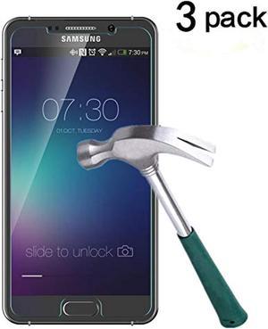 Bubble Free Tempered Glass Screen Protector For Samsung Galaxy Note 5 3 Pack