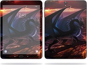 Skin Compatible With Samsung Galaxy Tab S3 (2017) 9.7" Sticker Wrap Cover Sticker Skins Fire Dragon