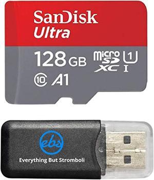 Sandisk 128Gb Ultra Micro Sdxc Memory Card Bundle Works With Samsung Galaxy J7 (2017), J7 (2018), J7 V (2018) Phone Uhs-I Class 10 (Sdsquar-128G-Gn6mn) Plus Everything But Stromboli (Tm) Card Reader