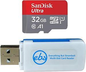 Sandisk 32Gb Micro Sdhc Ultra Memory Card Works With Motorola One Moto Z4 Z3 Z3 Play E6 E5 E5 Play E5 Plus Sdsquar032GGn6mn Bundle With 1 Everything But Stromboli Microsd Card Reader