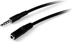 .Com 1M 3.5Mm 4 Position Trrs Headset Extension CableM/FAudio Extension Cable For Iphone (Muhsmf1m)
