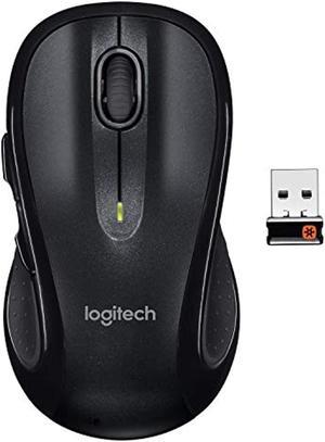 Logitech M510 Wireless Computer Mouse  Comfortable Shape With Usb Unifying Receiver, With Back/Forward Buttons And Side-To-Side Scrolling, Dark Gray