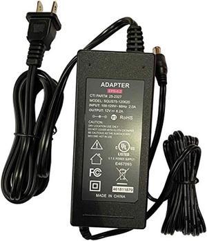 Global 12V Ac/Dc Adapter Compatible With Jensen Je2269 22" Je2043 20" Widescreen Digital Hdtv Lcd Hd Tv Monitor 12Vdc 6A 6.2A 12.0V 6000Ma Power Supply Cord Cable Battery Charger Psu