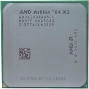 Athlon 64 X2 4200+ Processor Ado4200iaa5cu2.20Ghz, 1Mb Cache, 1000Mhz (2000 Mt/S) Fsb, Windsor, Dual-Core, Oem, Socket Am2, Processor